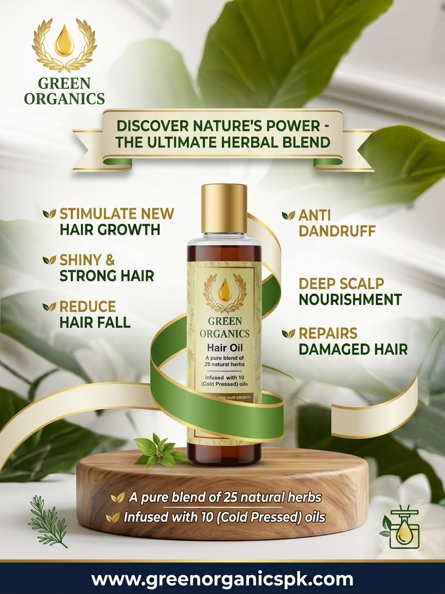 Green Organics Hair Revive Oil