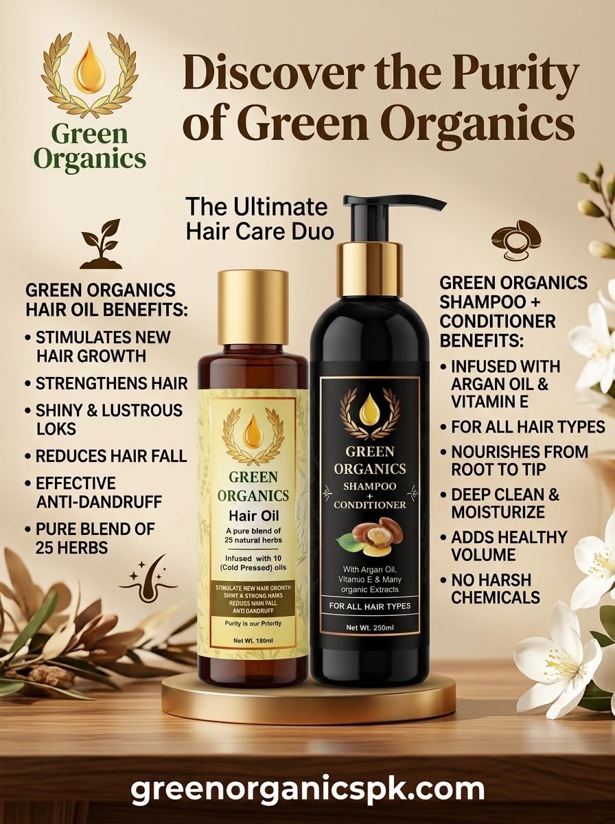 Green Organics Hair Care Duo
